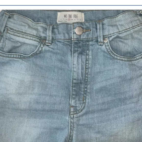 Free People We The Free Highrise Jeans 27 - Picture 2 of 3